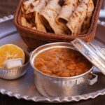 لوبیا با قارچ